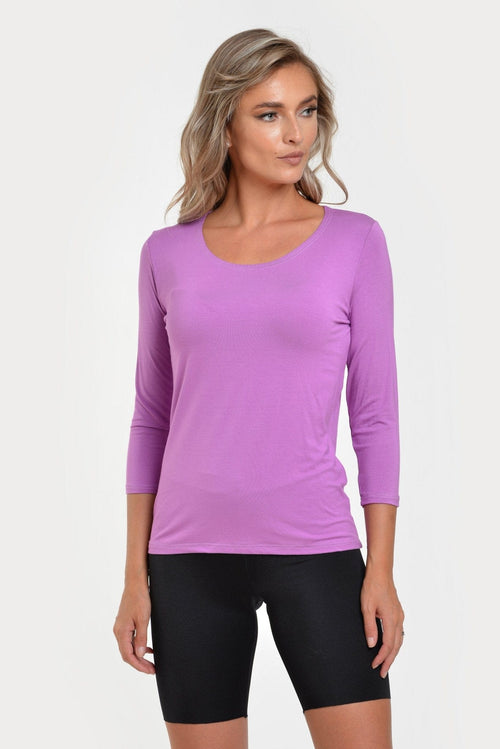 Natalee Fashion Bluză Bluza dama casual purple Armida