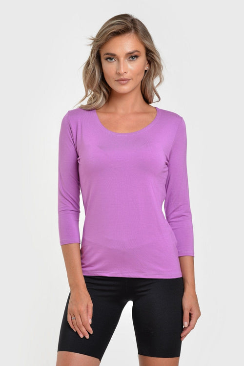 Natalee Fashion Bluză Bluza dama casual purple Armida