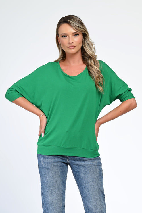 Bluză damă cu mânecă 3/4 – Serena Natalee Fashion