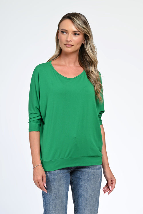 Bluză damă cu mânecă 3/4 – Serena Natalee Fashion