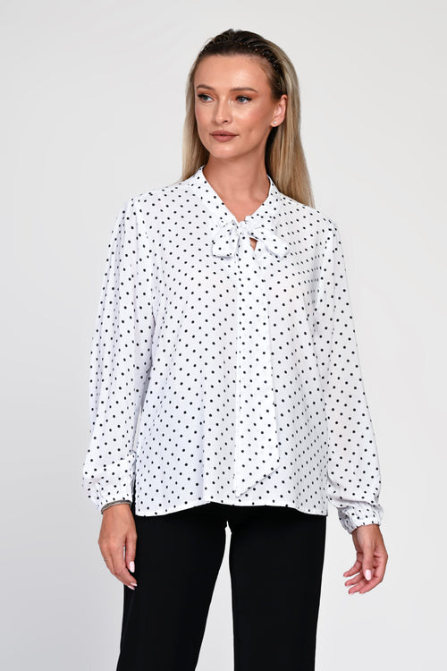 Bluza Eranthe cu buline Eranthe