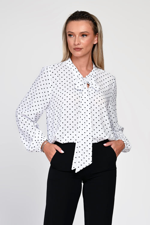 Bluza Eranthe cu buline Eranthe