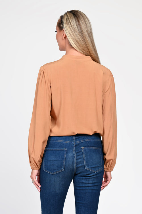 Bluza Eranthe eleganta camel Eranthe