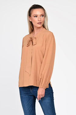 Bluza Eranthe eleganta camel Eranthe
