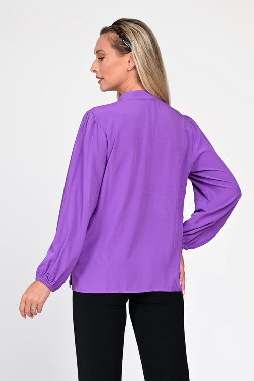 Bluza Eranthe eleganta mov Eranthe