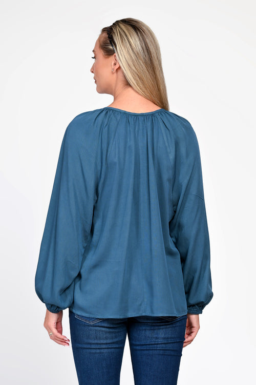 Bluza Eranthe tip ie gri petrol Eranthe