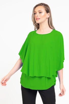 Natalee Fashion Bluză Bluza lejera de vara verde Felicia
