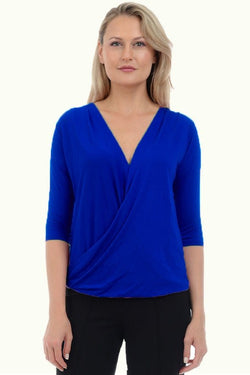 Natalee Fashion Bluză Bluza petrecuta albastru casual Isabella