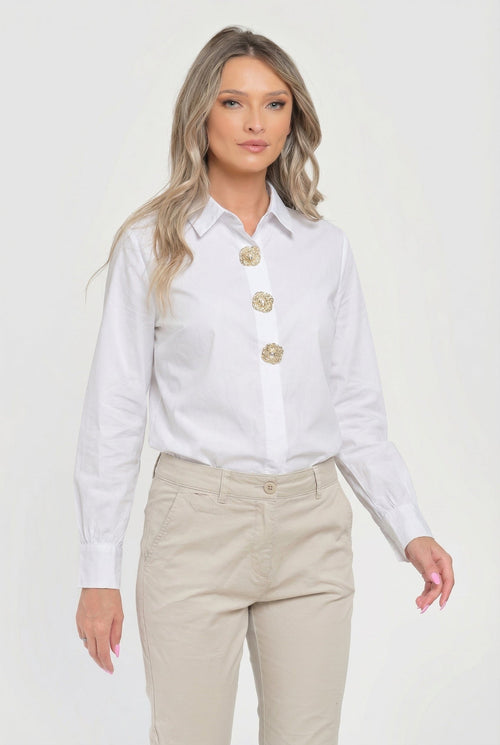 Cămașa dama alba Rain Natalee