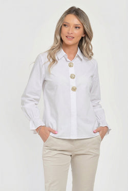 Cămașa dama alba Rain Natalee
