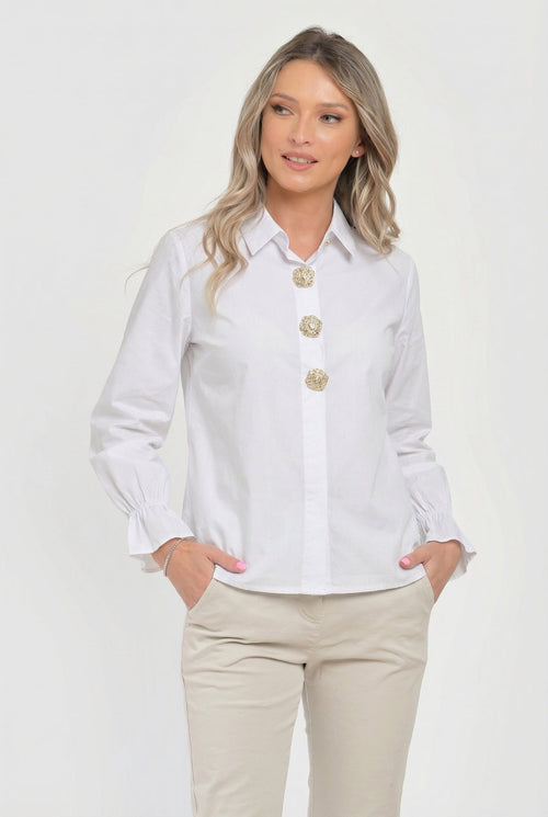 Cămașa dama alba Rain Natalee