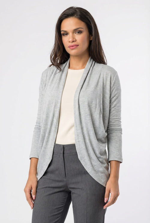 Cardigan dama gri Anya Natalee Fashion
