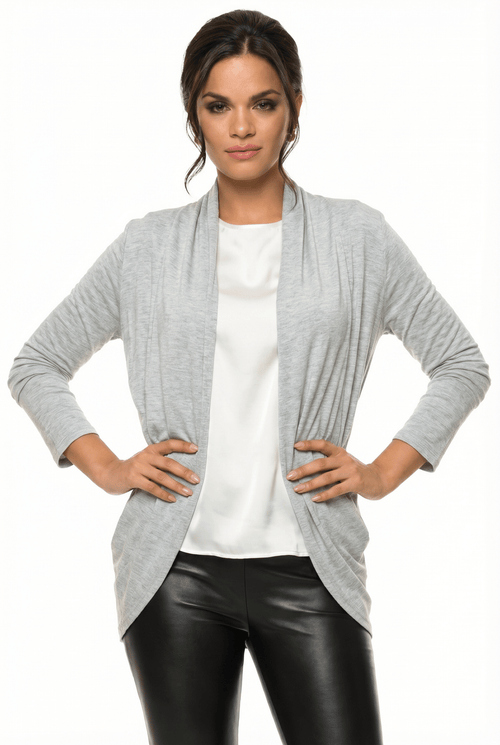 Cardigan dama gri Anya Natalee Fashion