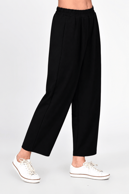 Compleu Eranthe casual din bumbac negru Eranthe