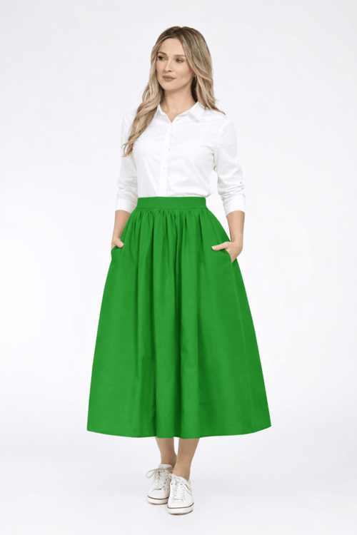 Fusta Eranthe ampla verde Eranthe