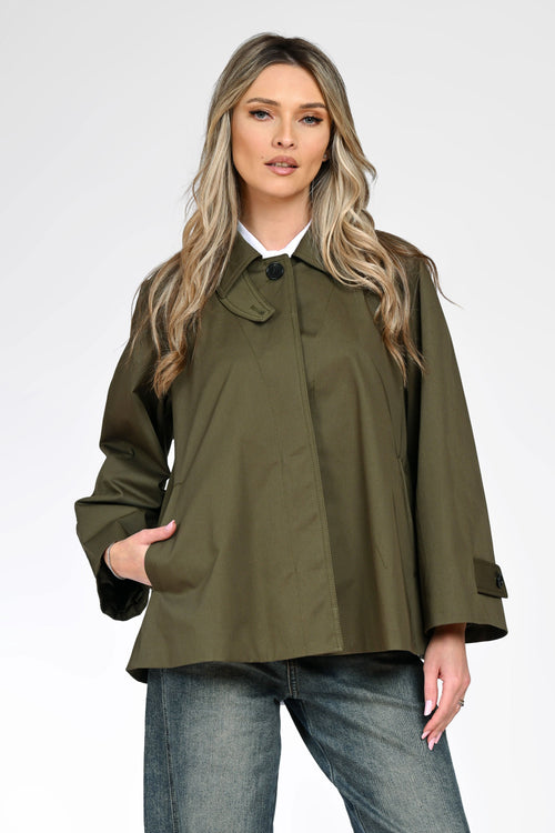 Jachetă damă din bumbac cu croială modernă Natalee Fashion