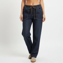 Pandalon casual denim Maria Natalee