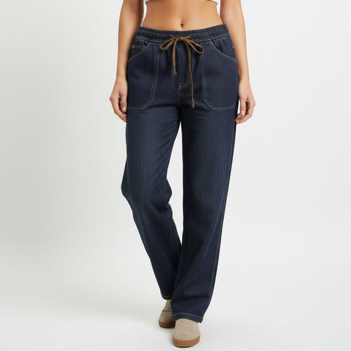 Pandalon casual denim Maria Natalee