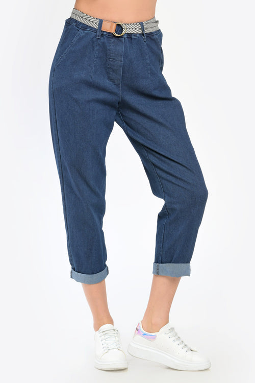 Natalee Fashion Pantaloni Pantaloni casual denim Bonnie