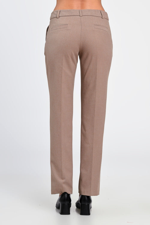 Pantaloni damă bej Sofia Natalee