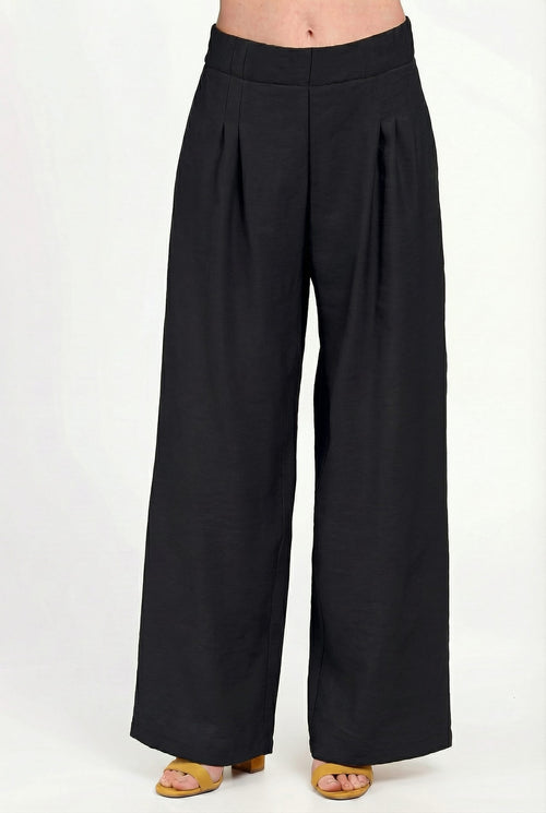 Pantaloni damă negri Alessia Natalee