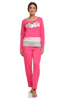 Natalee Fashion Pijamale Dama Pijama roz oameni de zapada