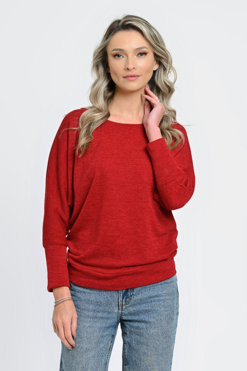 Pulover dama mâneca chimono Ariana Natalee Fashion