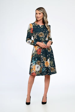 Rochia damă florală Bianca Natalee Fashion