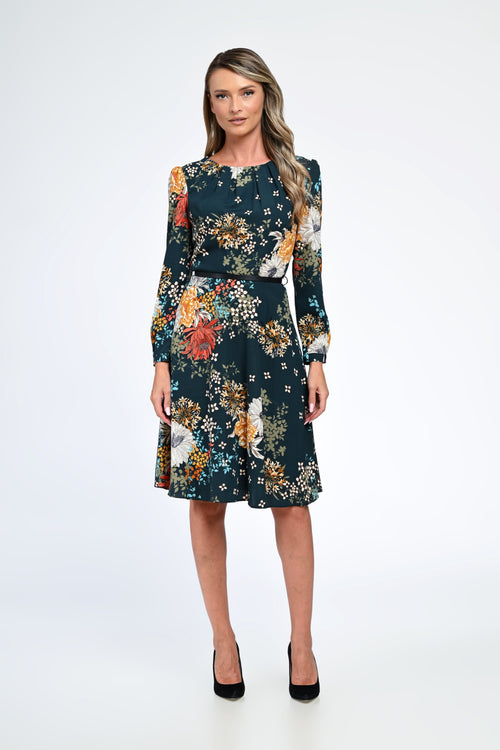 Rochia damă florală Bianca Natalee Fashion