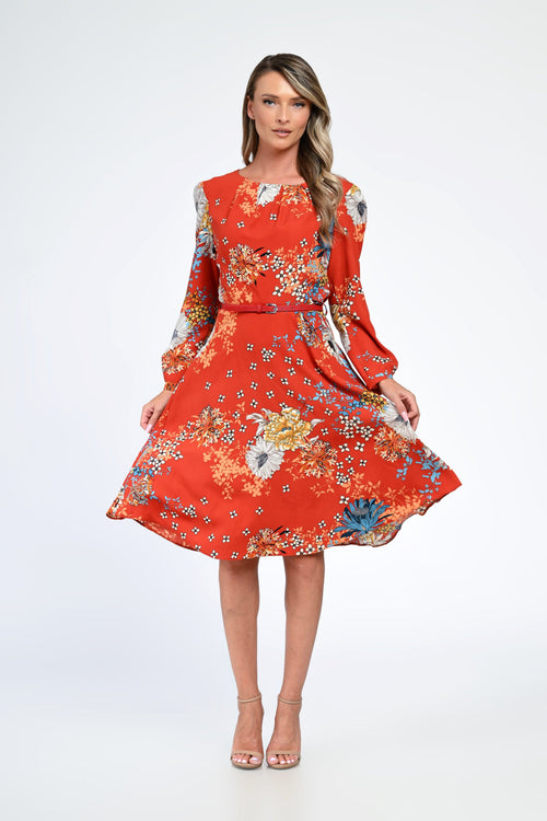 Rochia damă florală Irina Natalee Fashion