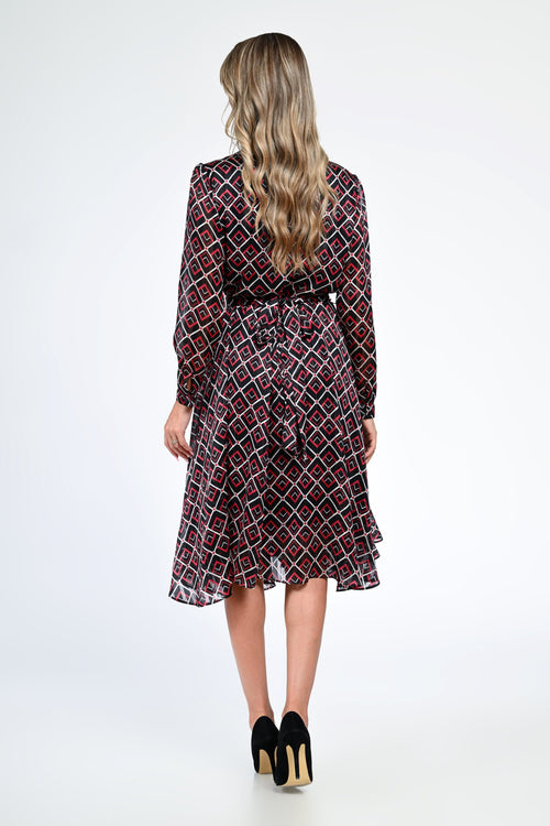 Rochia damă geometrică Roxana Natalee Fashion