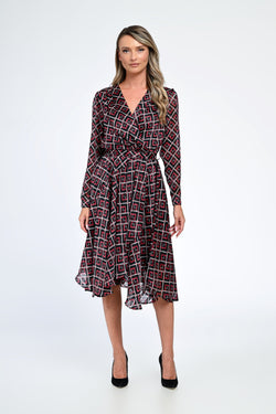 Rochia damă geometrică Roxana Natalee Fashion