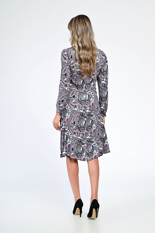 Rochia damă paisley Amalia Natalee Fashion