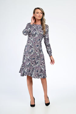 Rochia damă paisley Amalia Natalee Fashion