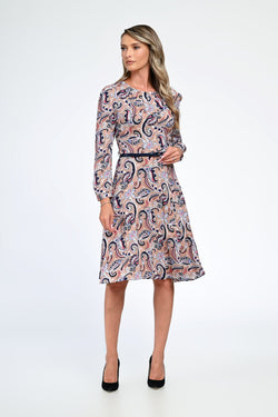 Rochia damă paisley Larisa Natalee Fashion
