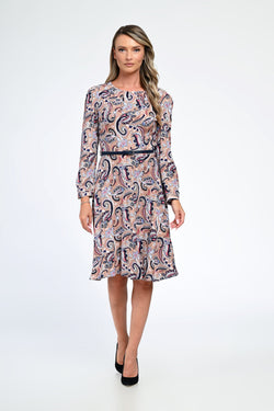 Rochia damă paisley Larisa Natalee Fashion
