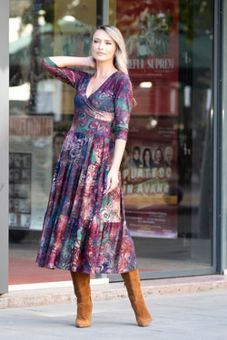 Rochia midi Amelia Natalee Fashion