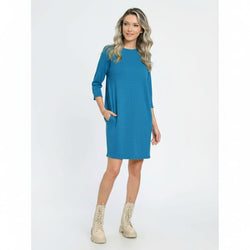 Rochie casual turqoise Madalina Natalee