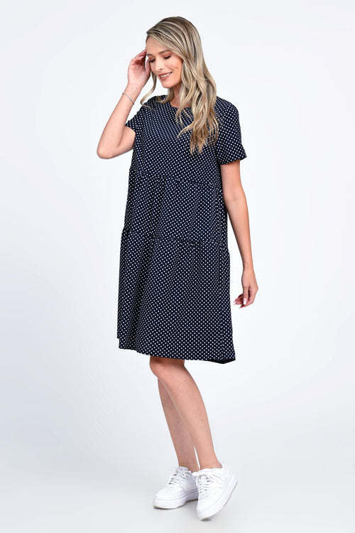 Rochie dama cu buline Walda Natalee
