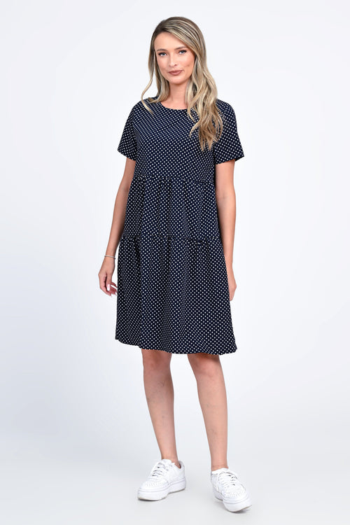 Rochie dama cu buline Walda Natalee