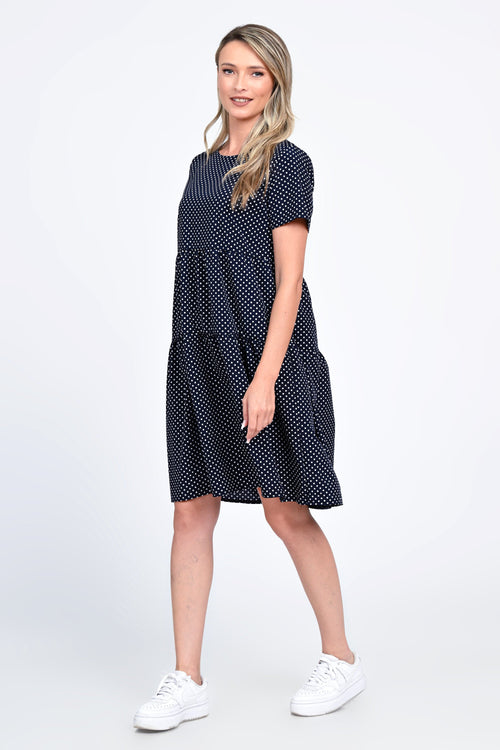 Rochie dama cu buline Walda Natalee