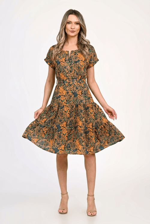 Rochie damă cu imprimeu floral Natalee Fashion