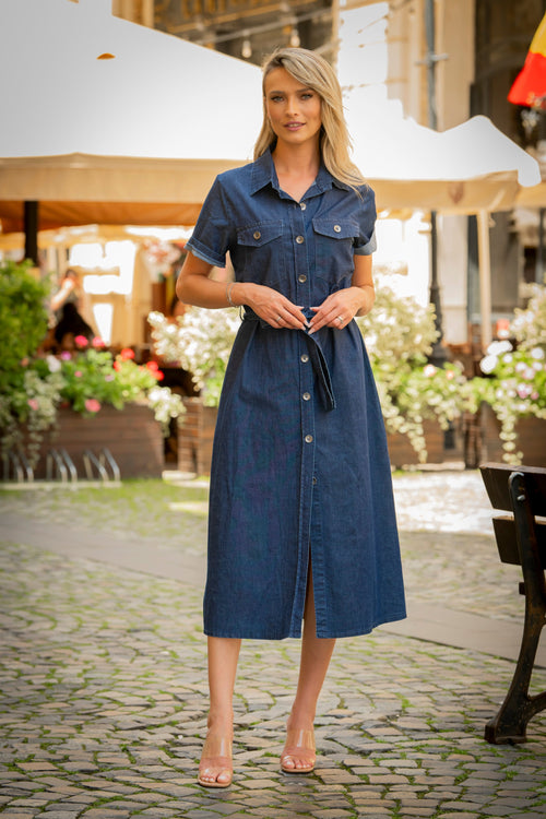 Rochie dama denim Amira Natalee