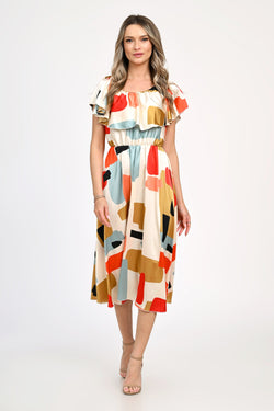 Rochie dama din viscoza Dora Natalee Fashion