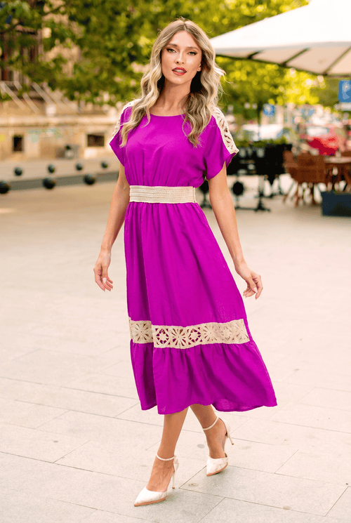 Rochie damă fucsia Amara Natalee