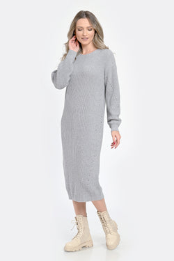 Natalee Rochie Rochie dama Gray Laceway