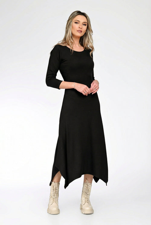 Rochie dama negra Liana Natalee Fashion