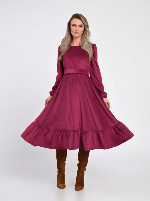 Rochie raiat PLUS frez Elena Natalee