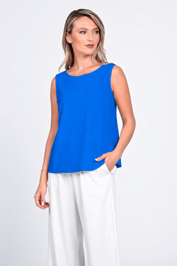 Top Eranthe din in albastru Eranthe