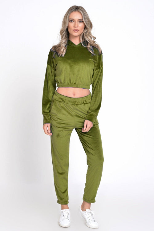 Natalee Fashion TRENING Trening verde-mustar Emilia